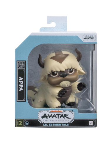Figura Mini Kawaii Appa 10 cm - Jazwares Avatar: El Último Maestro Aire