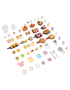 Juego de Comida Miniatura KIMO - 103 Piezas Realistas