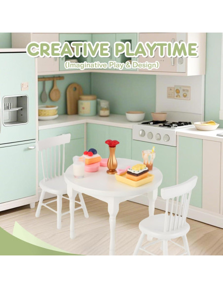 Juego de Comida Miniatura KIMO - 103 Piezas Realistas