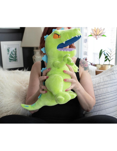 Peluche Reptar Rugrats Nickelodeon 38 cm Suave y Abrazable