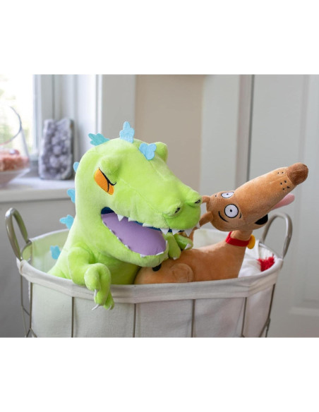 Peluche Reptar Rugrats Nickelodeon 38 cm Suave y Abrazable