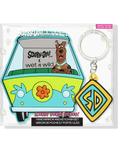Espejo de Mano Portátil Wet n Wild Scooby Doo + Llavero 2
