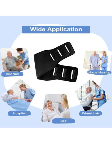 Cinturón de Transferencia Leetye Mei Acolchado 118 kg Negro