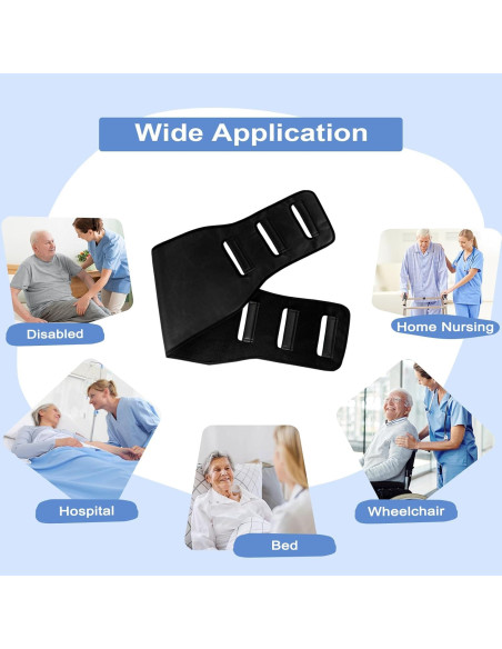 Cinturón de Transferencia Leetye Mei Acolchado 118 kg Negro