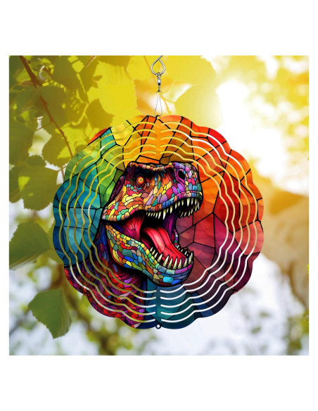 Giro de Viento Colgante Dinosaurio PODMemory 25.4 cm