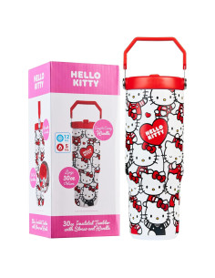 Tumbler Aislado Hello Kitty Get Trend 850ml con Pajita
