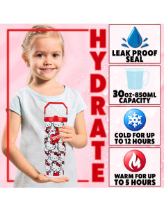 Tumbler Aislado Hello Kitty Get Trend 850ml con Pajita 2