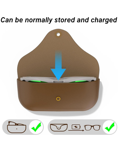 Clip-on Polarizado HiBloks para Ray-Ban Meta Skyler 4Pcs