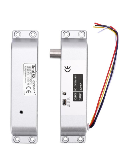 Cerradura Eléctrica de Perno YUHANUS 12V con Retardo