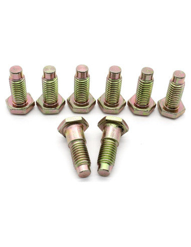 Pernos de Cinturón de Seguridad Shkalacar 8 Piezas Cobre Chevy 1964-1981