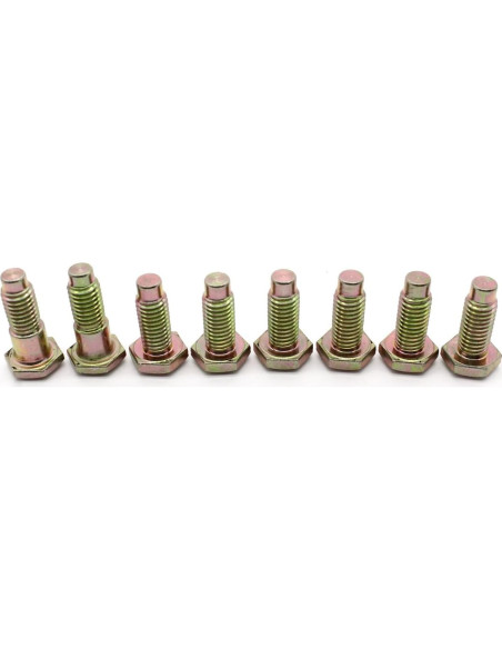 Pernos de Cinturón de Seguridad Shkalacar 8 Piezas Cobre Chevy 1964-1981