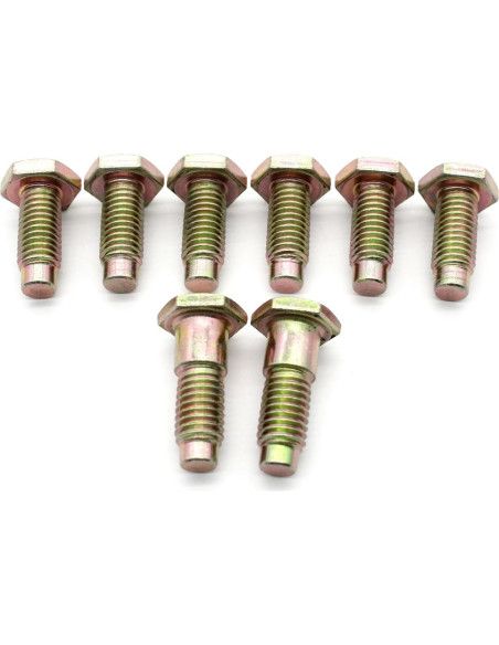 Pernos de Cinturón de Seguridad Shkalacar 8 Piezas Cobre Chevy 1964-1981