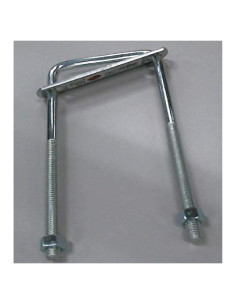 Perno U Cuadrado Zincado National Hardware 3/8"x7"