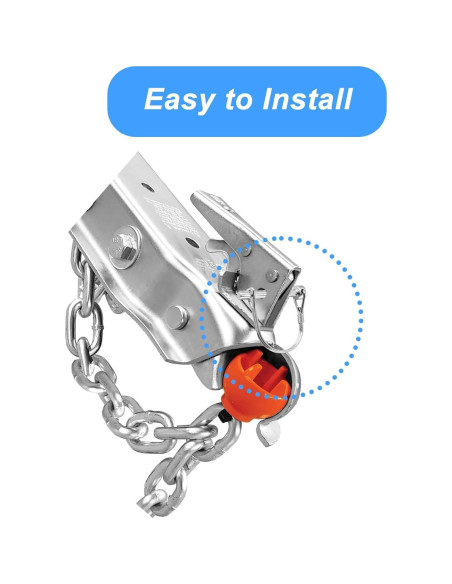 Pasador de Acoplamiento de Seguridad YIQQPLOS 6.3mm x 80mm