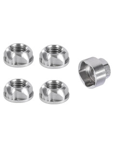 Tuercas de bloqueo antirrobo VOSANTU M6 P1.0 Acero Inoxidable