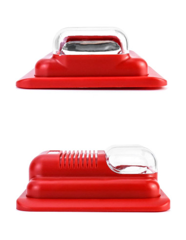 Alarma de Incendio QWORK 12/24V CC con Luz Estroboscópica