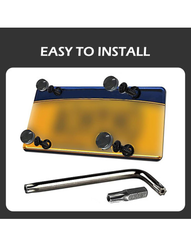 Kits de Tornillos Antirrobo M6 Ferianl para Placas de Matrícula