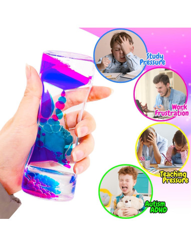 6 Juguetes Sensoriales Antiestrés TGIQROVE 12.7x7.6 cm