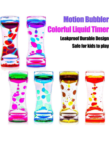 6 Juguetes Sensoriales Antiestrés TGIQROVE 12.7x7.6 cm