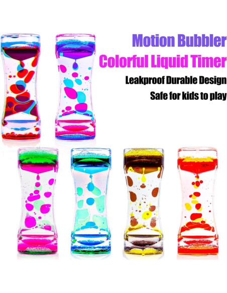 6 Juguetes Sensoriales Antiestrés TGIQROVE 12.7x7.6 cm