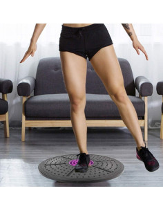 Tablero de Equilibrio Laberinto Fydun Púrpura 36cm para Yoga 2