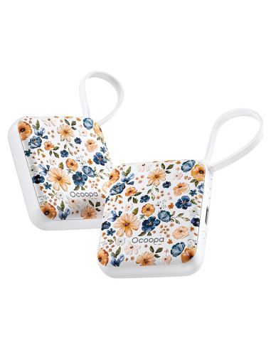 Calentador de Manos Recargable OCOOPA UT5 Nano 50g Floral