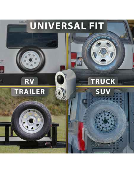 Cerradura de Neumático de Repuesto Trimax TNL740 - Fácil Instalación