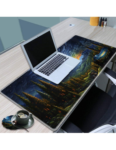 Juego de Alfombrillas de Ratón VSOJSOJKE - Grande, Ergonomía y Antideslizante