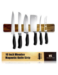 Soporte Magnético para Cuchillos Kiaansh-Kiavi 40.6cm Madera