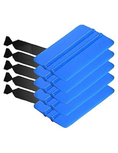 Kit de Aplicadores de Vinilo VViViD - 5 Rasquetas Azules y Fieltros