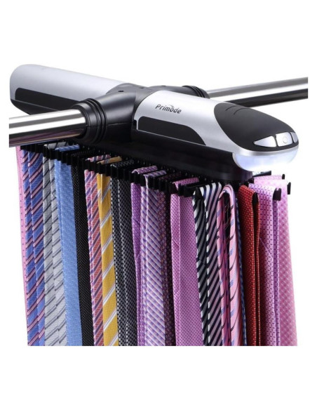 Organizador de Corbatas Motorizado Primode con LED 72 Corbatas