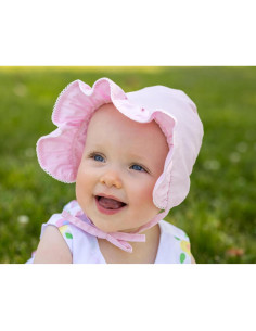 Gorros de sol con volantes Wee Ones para bebés 0-12 meses 2