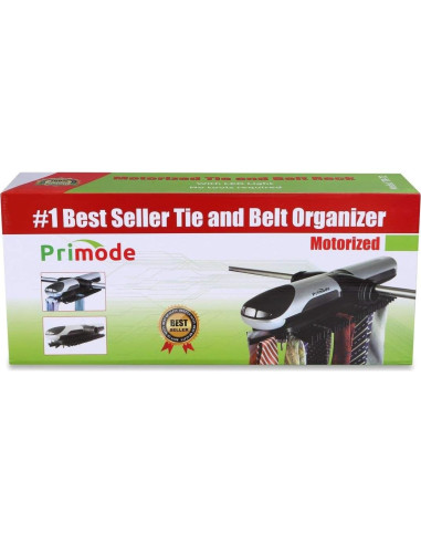 Organizador de Corbatas Motorizado Primode con LED 72 Corbatas