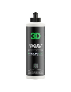 Kit de Restauración de Faros 3D GLW - 2 Pasos, Protección UV