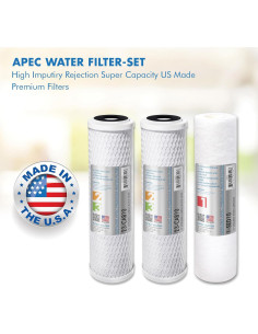 Filtro de Reemplazo APEC Water ULTIMATE para Ósmosis Inversa 10" 2