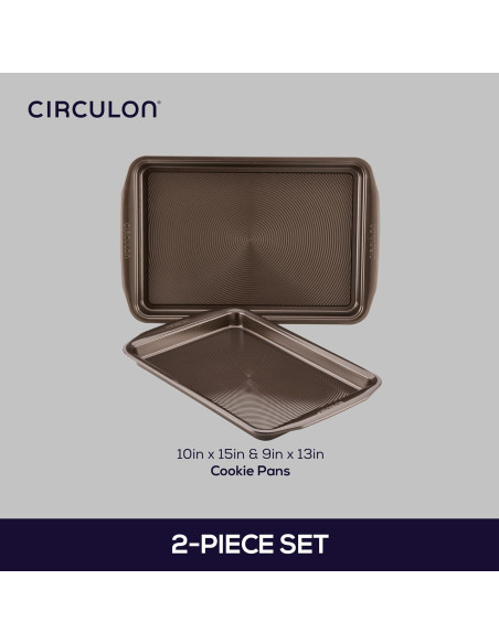 Juego de Utensilios para Hornear Circulon Antiadherente 2 Piezas