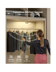 Iluminación Bajo Gabinete LENOMA 4 Piezas LED Recargable USB 2