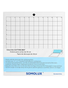 Alfombrilla de Corte SOMOLUX 30.48x30.48 cm Transparente - Paquete de 3