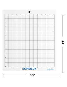 Alfombrilla de Corte SOMOLUX 30.48x30.48 cm Transparente - Paquete de 3 2
