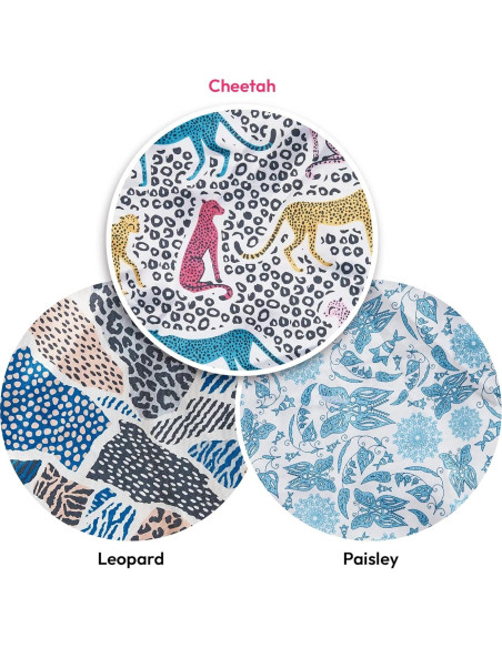 Gorro de Satén 2-en-1 Mamá e Hijo Red by Kiss Leopardo