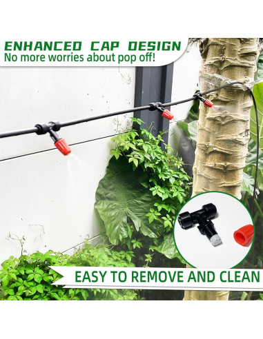 20 Emisores de Riego por Goteo Spalolen Ajustables 1/4"