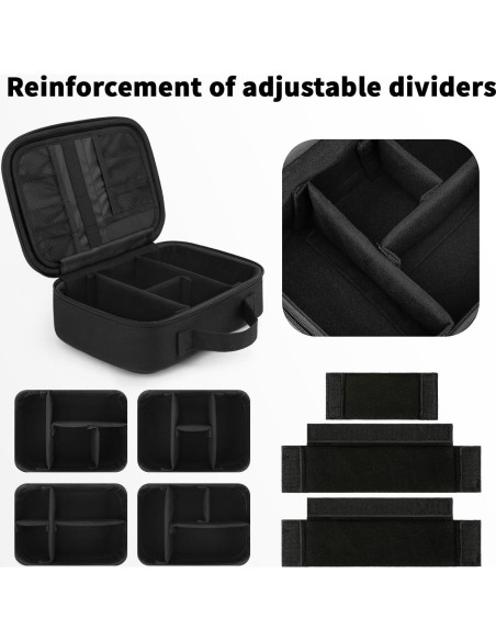 Organizador Electrónico de Viaje ZOMFELT Doble Capa Negro