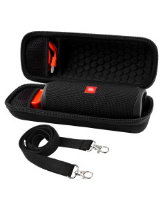 Funda para altavoz Comecase JBL Flip 7/6/5/4 - Negro