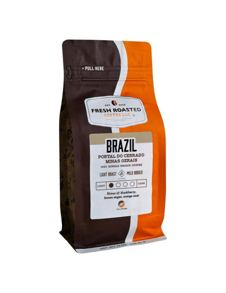 Café Fresco Tostado Brasil Minas Gerais 340 g Grano Entero