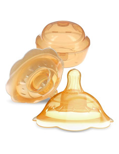 Protectores de pezones de silicona para lactancia - 2 unidades