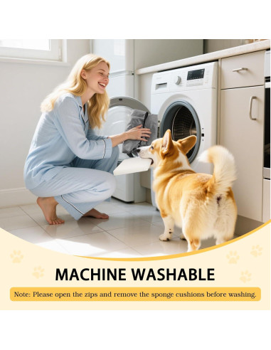 Asiento de Coche para Perros VavoPaw Consola Pickup Gris 48x38cm