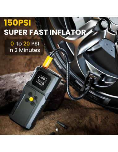 Arrancador de Salto KATOROE Q27B 4000A con Compresor 12V