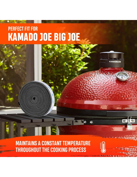 Kit de Junta de Malla de Alambre Onlyfire para Kamado Joe Big Joe