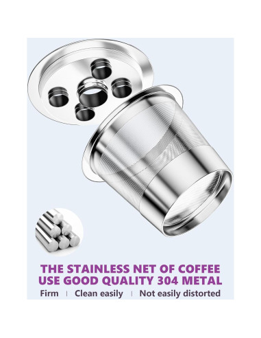 Cápsulas de café recargables YCXDZDG para Keurig 1.0 y 2.0