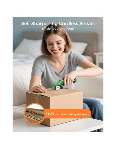 Cortador de Cartón Eléctrico Inalámbrico Soleilwear TY008